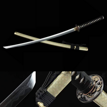 The Shoku Buronzu Handmade Katana Pattern Steel